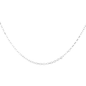 Depesche 11783-001 Halskette aus kleinen Links, versilbert, variabel in der Länge tragbar (42 cm + 5 cm), ideal als kleines Geschenk Depesche 11783-001 Halskette aus kleinen Links, versilbert, variabel in der Länge tragbar (42 cm + 5 cm), ideal als kleines Geschenk
