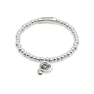 Uno de 50 – Armband aus der Expressive Being Kollektion für Damen, 925er Silber, Farbe Schwarz, Größe L Uno de 50 – Armband aus der Expressive Being Kollektion für Damen, 925er Silber, Farbe Schwarz, Größe L