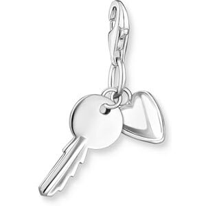 THOMAS SABO Damen-Charm Club-Anhänger Love Charm Ensemble aus Schlüssel und Herz 925er Sterlingsilber 0349-001-12 THOMAS SABO Damen-Charm Club-Anhänger Love Charm Ensemble aus Schlüssel und Herz 925er Sterlingsilber 0349-001-12