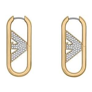 Giorgio Armani Creolen-Ohrringe für Damen Metall goldfarben, EGS3048710 Giorgio Armani Creolen-Ohrringe für Damen Metall goldfarben, EGS3048710