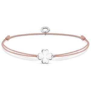THOMAS SABO Armband Kleeblatt 925 Sterlingsilber, Nylon THOMAS SABO Armband Kleeblatt 925 Sterlingsilber, Nylon
