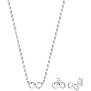 Elli Schmuckset Damen Infinity Unendlichkeit in 925 Sterling Silber Elli Schmuckset Damen Infinity Unendlichkeit in 925 Sterling Silber