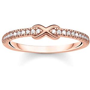 THOMAS SABO Ring Infinity mit weißen Steinen roségold vergoldetes Silber TR2322-416-14-54 THOMAS SABO Ring Infinity mit weißen Steinen roségold vergoldetes Silber TR2322-416-14-54