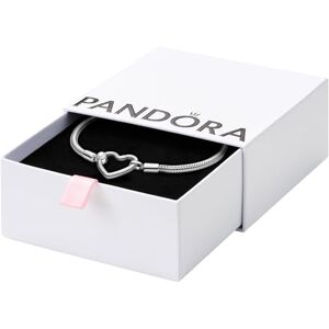 PANDORA Moments Herzverschluss Schlangen-Gliederarmband 599539C00 Damenarmband PANDORA Moments Herzverschluss Schlangen-Gliederarmband 599539C00 Damenarmband