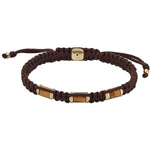Fossil Armband für Männer All Stacked Up Tiger's Eye Station Armband, Länge: 400mm+50mm, Breite: 8mm, JF04471710 Fossil Armband für Männer All Stacked Up Tiger's Eye Station Armband, Länge: 400mm+50mm, Breite: 8mm, JF04471710