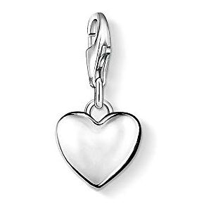 THOMAS SABO Damen Charm-Anhänger Herz Charm Club 925 Sterling Silber 0913-001-12 THOMAS SABO Damen Charm-Anhänger Herz Charm Club 925 Sterling Silber 0913-001-12