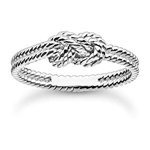 THOMAS SABO Ring Seil mit Knoten 925 Sterling Silber TR2399-001-21-54 THOMAS SABO Ring Seil mit Knoten 925 Sterling Silber TR2399-001-21-54