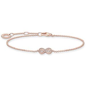 THOMAS SABO Armband Infinity roségold 925 Sterlingsilber, 750 Roségold Vergoldung THOMAS SABO Armband Infinity roségold 925 Sterlingsilber, 750 Roségold Vergoldung