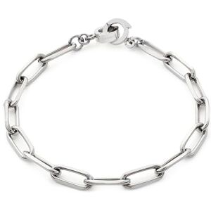 JEWELS BY LEONARDO Armband Clip & Mix Estrella • Arm-Kette aus silberbenem Edelstahl • aus ovalen Ketten-Gliedern im Chunky-Look • 19 cm Länge • Geschenk Damen Schmuck • 019747 JEWELS BY LEONARDO Armband Clip & Mix Estrella • Arm-Kette aus silberbenem Edelstahl • aus ovalen Ketten-Gliedern im Chunky-Look • 19 cm Länge • Geschenk Damen Schmuck • 019747