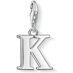 Thomas Sabo Damen Charm-Anhänger K Buchstabe Charm Club 925 Sterling Silber 0185-001-12 Thomas Sabo Damen Charm-Anhänger K Buchstabe Charm Club 925 Sterling Silber 0185-001-12