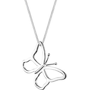Elli Halskette Damen Schmetterling Anhänger Filigran in 925 Sterling Silber Elli Halskette Damen Schmetterling Anhänger Filigran in 925 Sterling Silber