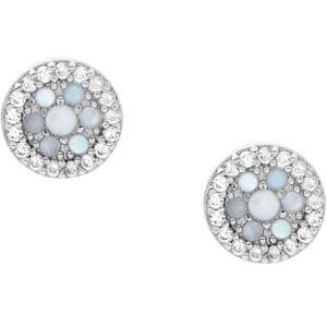 Fossil Ohrringe Für Frauen Sterling Silber, Länge: 7.2 X 1.3mm Silber Sterling Silber Ohrringe, JFS00518040 Fossil Ohrringe Für Frauen Sterling Silber, Länge: 7.2 X 1.3mm Silber Sterling Silber Ohrringe, JFS00518040