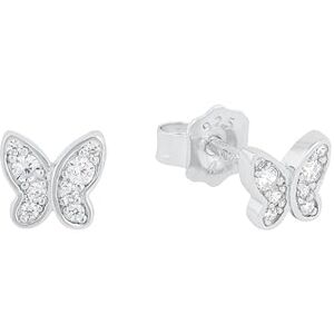s.Oliver Mädchen Ohrstecker Schmetterling, 925er Sterling Silber rhodiniert s.Oliver Mädchen Ohrstecker Schmetterling, 925er Sterling Silber rhodiniert