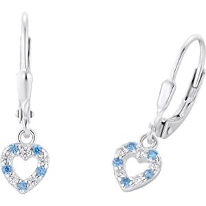 Prinzessin Lillifee Ohrhänger 925 Sterling Silber Mädchen Kinder Ohrschmuck, mit Zirkonia synth., 2,1 cm, Herz, Kommt in Schmuck Geschenk Box Prinzessin Lillifee Ohrhänger 925 Sterling Silber Mädchen Kinder Ohrschmuck, mit Zirkonia synth., 2,1 cm, Herz, Kommt in Schmuck Geschenk Box