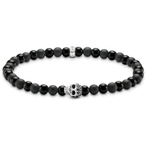THOMAS SABO Talisman-Armband Skull Recyceltes 925 Silber, geschw. 21,00 cm A2185-705-11-L21 THOMAS SABO Talisman-Armband Skull Recyceltes 925 Silber, geschw. 21,00 cm A2185-705-11-L21