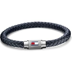 Tommy Hilfiger Jewelry Geflochtenes Lederarmband für Herren Marineblaue Farbe 2701000 Tommy Hilfiger Jewelry Geflochtenes Lederarmband für Herren Marineblaue Farbe 2701000