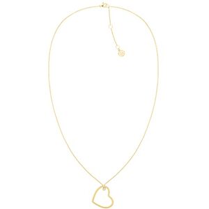 Tommy Hilfiger Jewelry Halskette für Damen aus Gelbgold mit einem Herz-Anhänger 2780757 Tommy Hilfiger Jewelry Halskette für Damen aus Gelbgold mit einem Herz-Anhänger 2780757