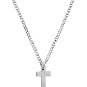 s.Oliver Kette mit Anhänger für Herren, Halsschmuck, Kreuz, Kommt in Schmuck Geschenk Box s.Oliver Kette mit Anhänger für Herren, Halsschmuck, Kreuz, Kommt in Schmuck Geschenk Box