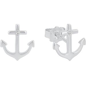 s.Oliver s. Oliver Ohrringe für Damen, Zirkonia / 925 Sterling Silber, Rhodiniert s.Oliver s. Oliver Ohrringe für Damen, Zirkonia / 925 Sterling Silber, Rhodiniert