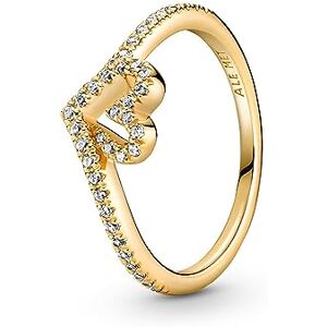 PANDORA SHINE Ring Timeless "Glitzerndes Herz" 14k gelbvergoldet, Zirkonia 169302C01 54 PANDORA SHINE Ring Timeless "Glitzerndes Herz" 14k gelbvergoldet, Zirkonia 169302C01 54