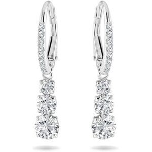 Swarovski Stilla Attract Trilogy Ohrringe, Weiss, Rhodiniert Swarovski Stilla Attract Trilogy Ohrringe, Weiss, Rhodiniert