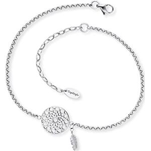Engelsrufer Fußkettchen für Damen mit Traumfänger-Anhänger, Edelstahl, verstellbar (22–27 cm), nickelfrei, Allergiker freundlich Engelsrufer Fußkettchen für Damen mit Traumfänger-Anhänger, Edelstahl, verstellbar (22–27 cm), nickelfrei, Allergiker freundlich