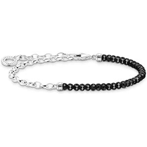 THOMAS SABO Armband mit schwarzen Perlen 925 Sterlingsilber THOMAS SABO Armband mit schwarzen Perlen 925 Sterlingsilber