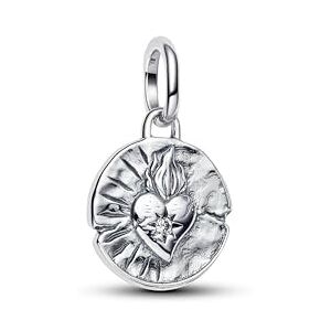 PANDORA Herz Medaillon-Charm 793975C01 Charm Anhänger PANDORA Herz Medaillon-Charm 793975C01 Charm Anhänger