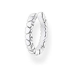 THOMAS SABO Damen Ohrklemme Herzen silber, 925 Sterlingsilber THOMAS SABO Damen Ohrklemme Herzen silber, 925 Sterlingsilber