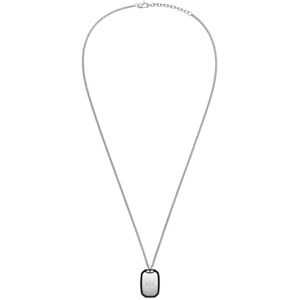 Giorgio Armani Herren Silberfarben Edelstahl Halskette, AXG0169040 Giorgio Armani Herren Silberfarben Edelstahl Halskette, AXG0169040