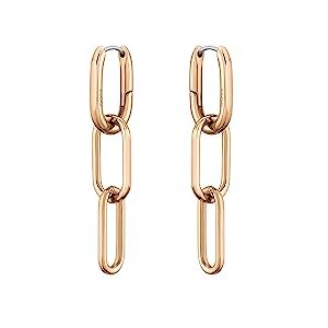 Boss Jewelry Ohrringe mit Gliedern für Damen Kollektion TESSA in Nelkengold 1580202 Boss Jewelry Ohrringe mit Gliedern für Damen Kollektion TESSA in Nelkengold 1580202