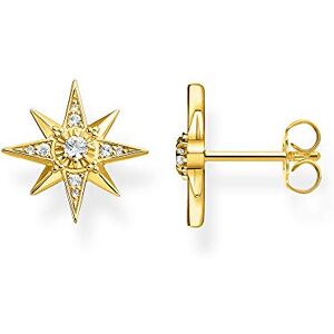 THOMAS SABO Ohrstecker Stern gold 925 Sterlingsilber, 750 Gelbgold Vergoldung THOMAS SABO Ohrstecker Stern gold 925 Sterlingsilber, 750 Gelbgold Vergoldung