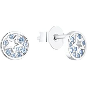 s.Oliver Ohrstecker 925 Sterling Silber Mädchen Kinder Ohrschmuck, mit Zirkonia synth., 0,6 cm, Silber, Stern, Kommt in Schmuck Geschenk Box, 2036457 s.Oliver Ohrstecker 925 Sterling Silber Mädchen Kinder Ohrschmuck, mit Zirkonia synth., 0,6 cm, Silber, Stern, Kommt in Schmuck Geschenk Box, 2036457