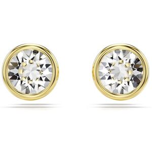Swarovski Imber Ohrstecker, Weiße und Vergoldete Ohrringe mit Strahlenden Kristallen Swarovski Imber Ohrstecker, Weiße und Vergoldete Ohrringe mit Strahlenden Kristallen