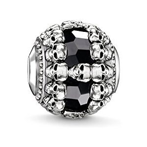 THOMAS SABO Unisex Bead Totenkopf Karma Beads 925 Sterling Silber K0241-698-11 THOMAS SABO Unisex Bead Totenkopf Karma Beads 925 Sterling Silber K0241-698-11