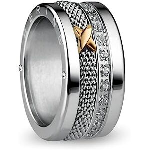 BERING Austauschbar Ringkombination für Damen in Silber & Gold mit einzigartigem Twist- & Change System, Themse BERING Austauschbar Ringkombination für Damen in Silber & Gold mit einzigartigem Twist- & Change System, Themse