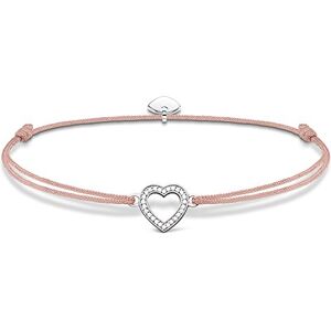 THOMAS SABO Damen Armband Little Secret Herz 925 Sterling Silber LS029-401-19-L20v THOMAS SABO Damen Armband Little Secret Herz 925 Sterling Silber LS029-401-19-L20v