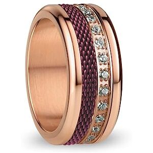 BERING Austauschbar Ringkombination für Damen in Rosé Gold & Lila mit einzigartigem Twist- & Change System, Douro BERING Austauschbar Ringkombination für Damen in Rosé Gold & Lila mit einzigartigem Twist- & Change System, Douro