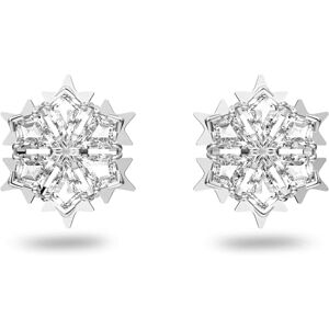 Swarovski Magic Ohrstecker, Schneeflocke, Weiß, Rhodiniert Swarovski Magic Ohrstecker, Schneeflocke, Weiß, Rhodiniert