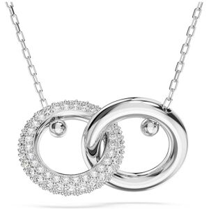 Swarovski Dextera Anhänger, Rhodinierte Damenhalskette mit Strahlenden Kristallen Swarovski Dextera Anhänger, Rhodinierte Damenhalskette mit Strahlenden Kristallen
