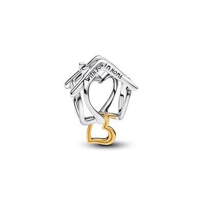 PANDORA Haus & Herz Charm 764145C00 Charm Anhänger PANDORA Haus & Herz Charm 764145C00 Charm Anhänger