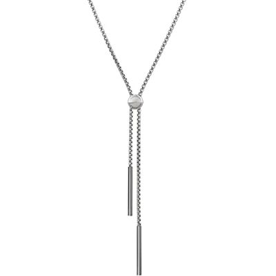 LIEBESKIND BERLIN Damen Schmuck Verstellbare Y-Halskette und Ohrringe aus Edelstahl in verschiedenen Farben – Zeitlos, Alltagstauglich & Elegant LIEBESKIND BERLIN Damen Schmuck Verstellbare Y-Halskette und Ohrringe aus Edelstahl in verschiedenen Farben – Zeitlos, Alltagstauglich & Elegant