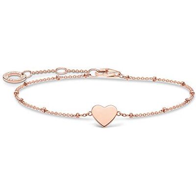 THOMAS SABO Armband Herz mit Kugeln 925 Sterling Silber A1991 THOMAS SABO Armband Herz mit Kugeln 925 Sterling Silber A1991