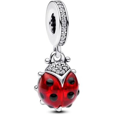PANDORA Moments Charm-Anhänger aus Sterling-Silber, Kompatibel Moments Armbänder PANDORA Moments Charm-Anhänger aus Sterling-Silber, Kompatibel Moments Armbänder