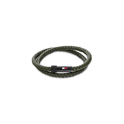 Tommy Hilfiger Jewelry Lederarmband für Herren verfügt über einen Magnetverschluss Tommy Hilfiger Jewelry Lederarmband für Herren verfügt über einen Magnetverschluss