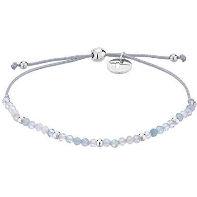 Tamaris Armband für Damen mit Zugbandverschluss, Beads mit Stoffarmband I wasserfest I Armschmuck für Damen Tamaris Armband für Damen mit Zugbandverschluss, Beads mit Stoffarmband I wasserfest I Armschmuck für Damen