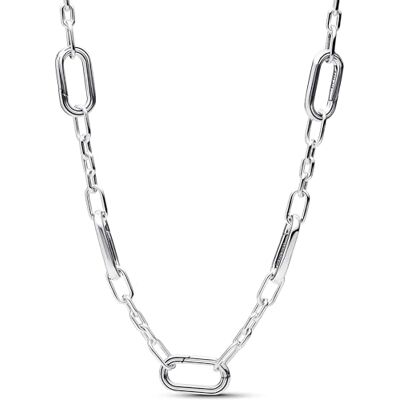 PANDORA ME Fünf Glieder Halskette aus Sterling Silber, Kompatibel ME Anhänger, Größe: 45cm, 393861C00-45 PANDORA ME Fünf Glieder Halskette aus Sterling Silber, Kompatibel ME Anhänger, Größe: 45cm, 393861C00-45