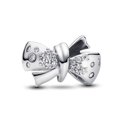 PANDORA Momente Charm 793442C01 funkelnde Schleife PANDORA Momente Charm 793442C01 funkelnde Schleife