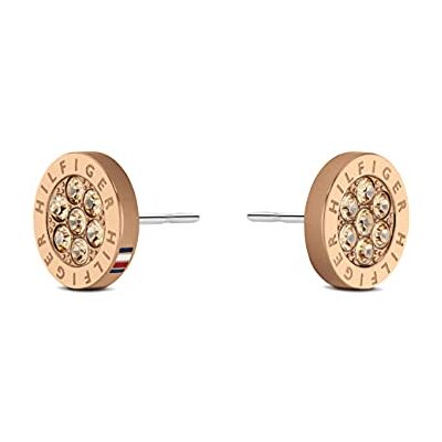 Tommy Hilfiger Jewelry Ohrstecker für Damen aus Edelstahl mit Kristallen Tommy Hilfiger Jewelry Ohrstecker für Damen aus Edelstahl mit Kristallen