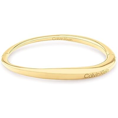 Calvin Bangle Armband für Damen Kollektion ELONGATED DROPS aus Edelstahl Erhältlich in Silber oder Gold Calvin Bangle Armband für Damen Kollektion ELONGATED DROPS aus Edelstahl Erhältlich in Silber oder Gold